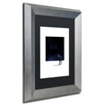 thumbnail image 3 of Trademark Fine Art 'I'm Going Back' Canvas Art by Robert Farkas, Black Matte, Silver Frame, 3 of 4
