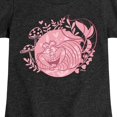 thumbnail image 3 of Alice in Wonderland - Cheshire Cat Pink - Youth Girls Fitted Short Sleeve T-Shirt, 3 of 5