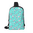 thumbnail image 6 of Sigee Seashell And Starfish for Dual Pocket Sling Backpack Hiking Daypack Multipurpose Cross Body Chest Bag, 6 of 8