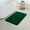 Hunter Green, variant on Yafa Home Fashion 1 Piece Solid Microfiber Soft Bathroom Rug , Non-Slip TPR Backing