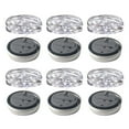 thumbnail image 2 of Decodeary 6Pcs/lot for Mason Bottle Light 2M 20LED DIY LED String Lighting Strip For Garland Party Wedding Christmas Halloween Bar Decor white 2M 20LED, 2 of 6