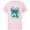 Soft Pink, variant on Disney Lilo and Stitch Watercolor Brushstrokes - Short Sleeve Cotton T-Shirt for Adults - Customized-Black