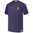 thumbnail image 2 of Men's Mitchell & Ness Navy Notre Dame Fighting Irish Big & Tall Fade Away Premium T-Shirt, 2 of 3