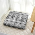 thumbnail image 6 of 22 Inch Boho Meditation Cushion, Dutch Velvet Square Floor Pillow for Yoga and Home Decor, 6 of 7