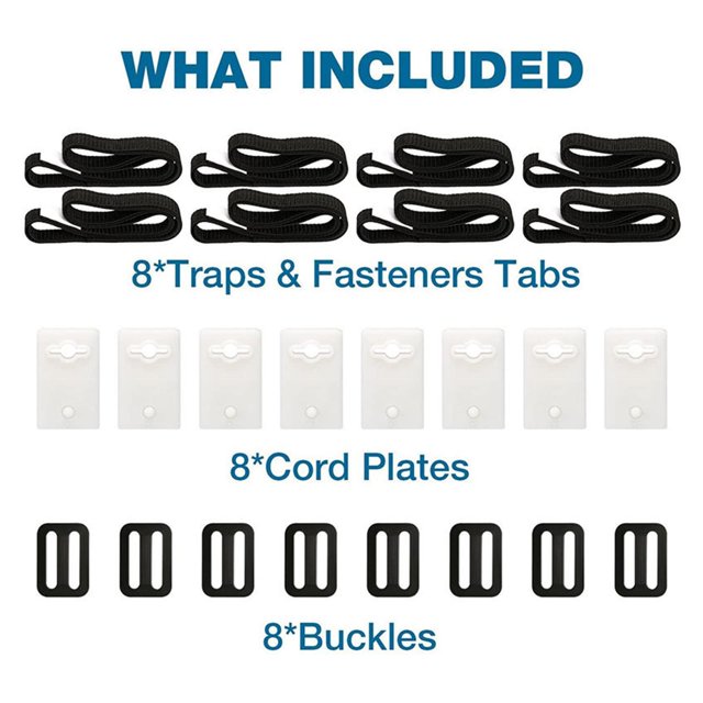 Kit de fijación de carrete de cubierta Solar de 24 paquetes para piscina, funciona en la mayoría de las cubiertas de la piscina Macarena Carrete de cubierta de piscina