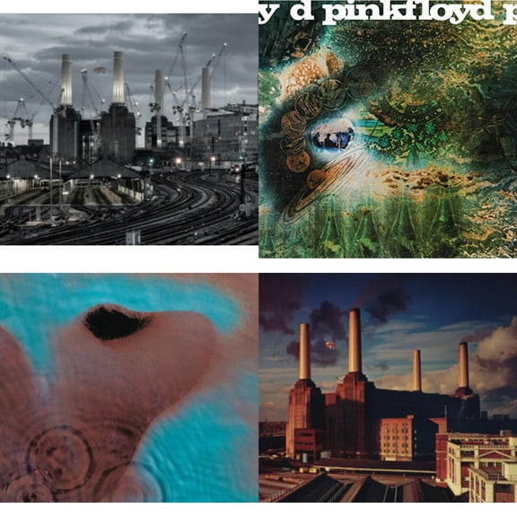 Animals (2018 Remix) (180G) & Saucerful Of Secrets (180G) & Meddle (180G/Gatefold/2016 Version) & Animals (180G) (2016 Version) [LP Vinyl Bundle]