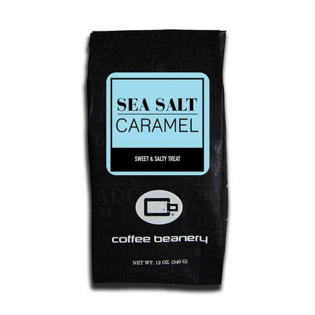 Sea Salt Caramel Flavored Coffee Regular or Decaf: Regular, Size: 12oz, Grind: Very Fine