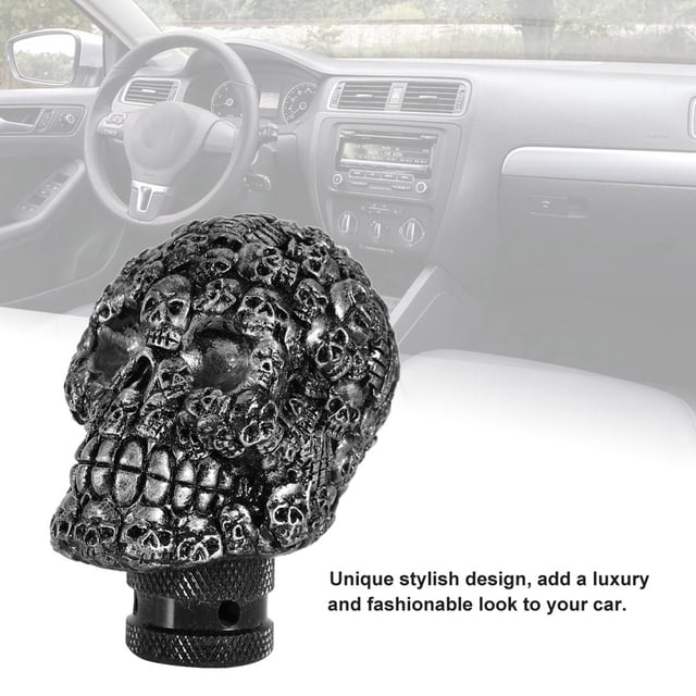 Esqueleto Cráneo Coche Modificado Palanca De Cambios Palanca Palanca De Cambios Universal