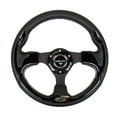 thumbnail image 5 of NRG Reinforced Steering Wheel (320mm) Blk w/Gloss Black Trim - RST-001BK, 5 of 8