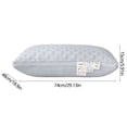 thumbnail image 3 of Kabnic 2 Pack Standard Size Bed Pillows, Hotel Luxury Cooling & Breathable Pillows, Down Alternative Gusseted for Side & Back Sleepers, Machine Washable, 3 of 6