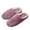 Deep Purple, variant on comerut Men Women Slip-on Soft Anti-skid Indoor Home Suede Shoes Warm Floor Slippers