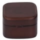 thumbnail image 1 of Caja pequeña de madera de nogal para anillos de compromiso y propuesta de matrimonio., 1 of 14