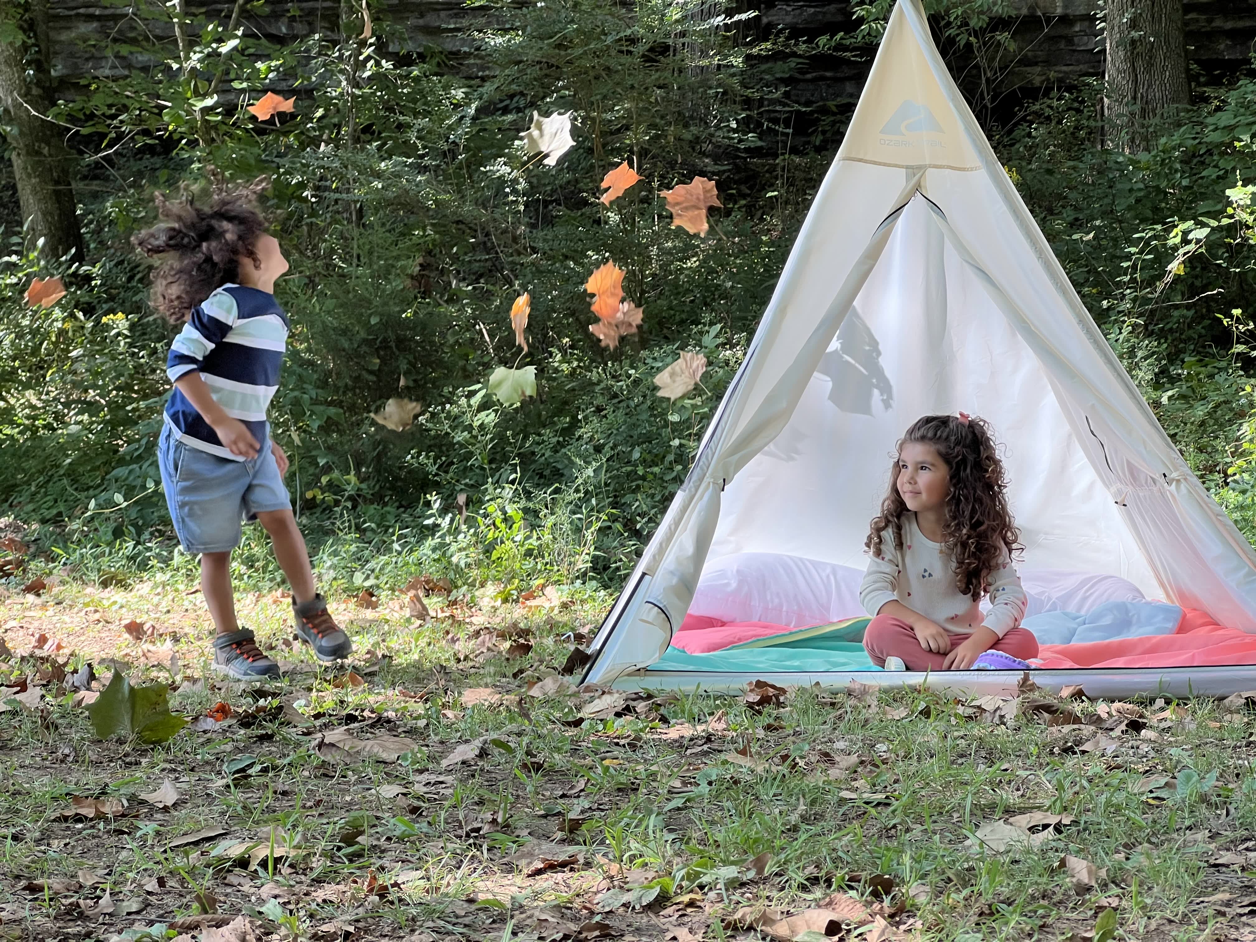 OZARK TRAIL, 5′ X 5′ X 60″, KIDS TEEPEE TENT, AGE GROUP: 2-12 YEARS