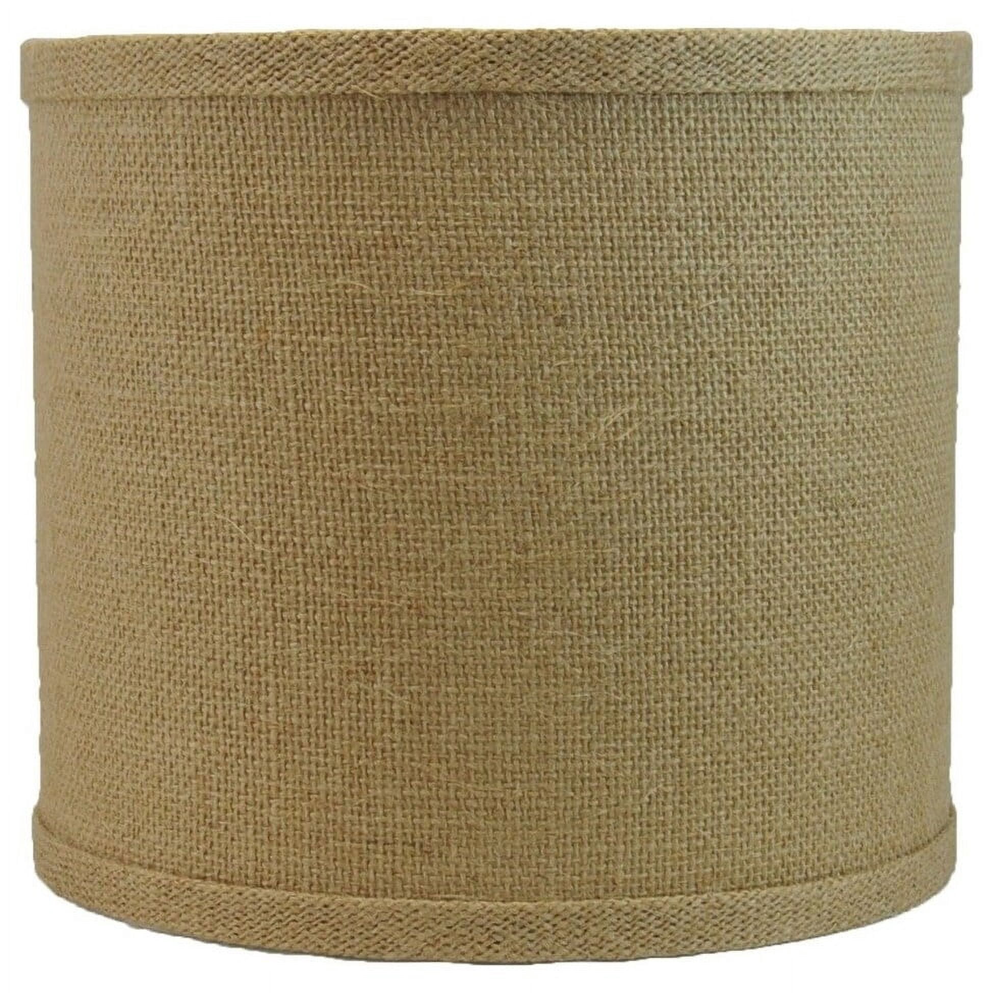 Urbanest Classic 10'' Burlap Drum Lamp Shade