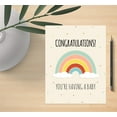 thumbnail image 4 of Koyal Wholesale Congratulations Jumbo Card With Envelope, You're Having A Baby, New Baby Pregnancy Announcement, 1-Pack, 4 of 5