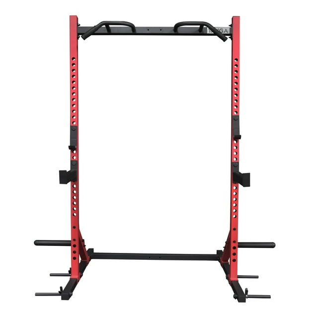 Rack para Dominadas Tayga con Soporte para Barra Olímpica