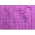 thumbnail image 1 of Ahgly Company Indoor Rectangle Abstract Purple Modern Area Rugs, 8' x 10', 1 of 4