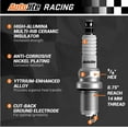 thumbnail image 2 of wqlpp-Autolite AR3923-4PK Bougie de Résistance de Course Haute Performance, Lot de 4, 2 of 4