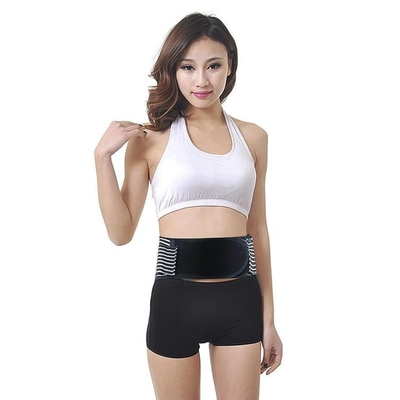 Men's Women's Back Belt Breathable Lumbar Support Belt Lumbar Compression Belt Adjustable for relief of sciatica, herniated discs, scoliosis and other back pain, removable lumbar pads