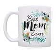 thumbnail image 2 of ThisWear Mom Birthday Gifts Best Mom Ever Mom Daughter Gifts Mom Son Gifts 11 ounce 2 Pack Coffee Mugs Multi, 2 of 4
