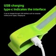 thumbnail image 3 of 2 brazaletes LED de seguridad recargables por USB para correr de noche (Verde), 3 of 8