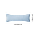 thumbnail image 3 of Long Rectangular Backrest Pillow for Sofa Bed - Removable Washable Cover, 50x11x11cm, 3 of 6
