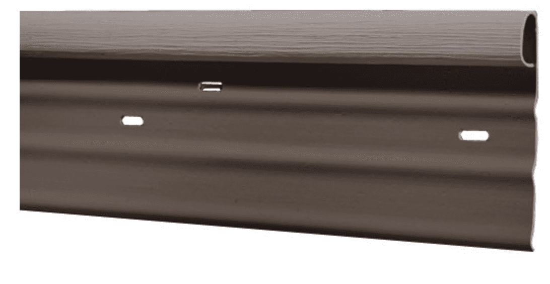 Vinyl Skirting Underpinning Brown Trim Kit, 10 Pack, 70" Pieces, Over 58 Ft Includes Spikes and Screws!
