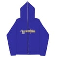 thumbnail image 1 of Sudaderas de estrella oscura europea y americana para hombre y mujer, sudaderas con capucha góticas para parejas, sudadera de Cremallera larga de talla grande Harajuku 2023, 1 of 5
