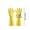 M, variant on Beautynvta 1-Pairs Reusable Household Gloves, Rubber Thickened Cleaning Gloves, Long Sleeves, Dishwashing Gloves for Kitchen, M