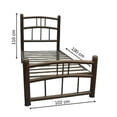 thumbnail image 4 of Cama Individual Jaco Delhi Chocolate, 4 of 4