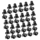 thumbnail image 5 of Pinzas para el cabello 100PCS Mini pinzas pequeñas de plástico negro Abrazadera de clip ANGGREK  Otros, 5 of 8