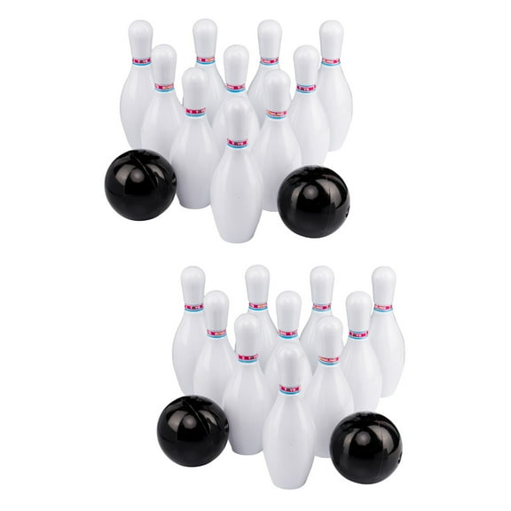 2 PCS Giant Bowling Game Outdoor Appropriate Size Set for Kids