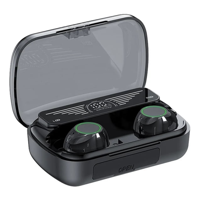 Audífonos Bluetooth Fralugio Bq10 True Wireless Negro Lujo