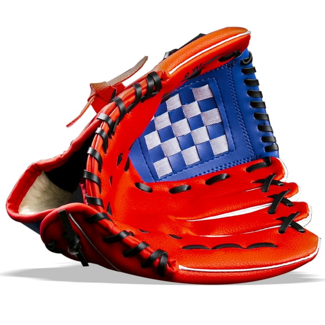 Generic Premium Red 12.5in Baseball Glove - Essential Gear for Baseball Enthusiasts, Durable PU Material, Multiple Color & Size Options Available