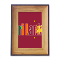 thumbnail image 1 of Srilanka Country Flag Name Photo Frame Exhibition Display Art Desktop Painting, 1 of 3