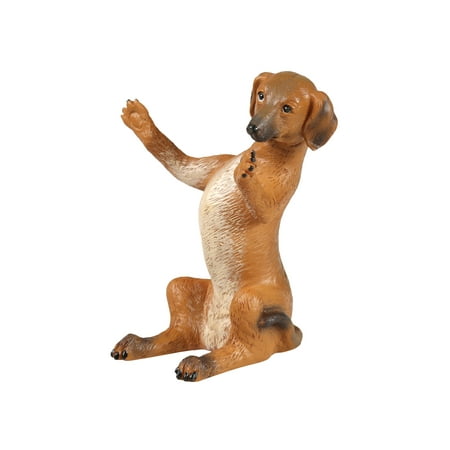 What Does Mask Stand For What On Earth Dachshund Mobile Phone Holder - Sculpted Resin Weiner Dog Shaped Cellphone Stand - 6