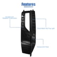 thumbnail image 4 of Unique Bargains Front Left Side Fog Light Grille Bumper Grill Cover for Audi A4 S4 S-line 2013-2015 8K0807681L Black, 4 of 6