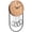 Oak, variant on Driini 15.5-inch White and Gold Modern Oval Wood Pendulum Wall Clock with 3D Numbers