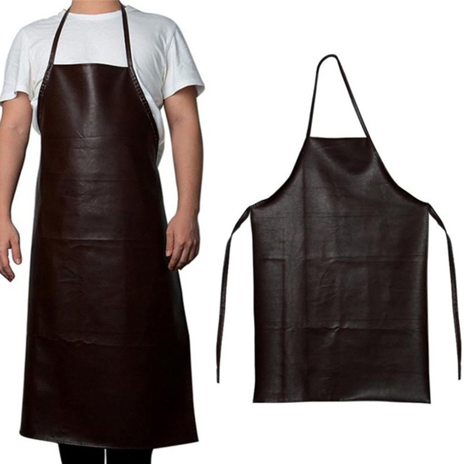 Amazon.com: GerRit Work Apron PU Leather Apron Kitchen