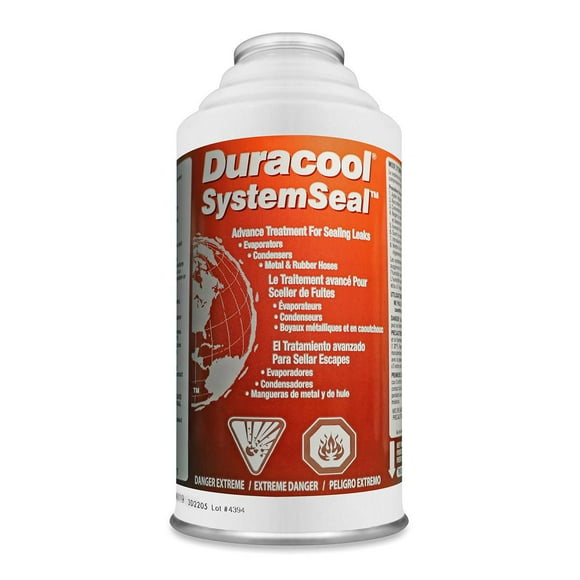 Duracool® SystemSeal™/4 oz. Can For R-134a A/C Systems. Leak Repair of Minor Leaks in Metal & Synthetic Components.