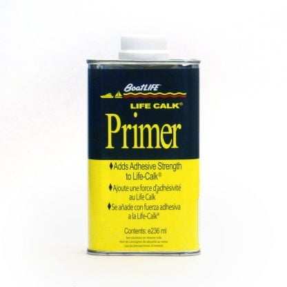 Life Industries - BoatLife Boat Deck Sealant Primer 1059 Life-Calk; Use To Promote Maximum Adhesion With Polysulfide Sealants; 8 Ounce Bottle; Single; Resin-Based