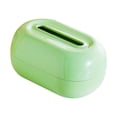 thumbnail image 4 of Funda para caja de pañuelos, porta pañuelos de escritorio, regalos decorativos, servilletero, papel higiénico Verde, 4 of 9