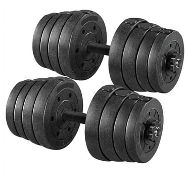 66LB Weight Dumbbell Set Fitness Adjustable Gym/home Plates Body Workout for Women and Men Strength Training