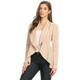 Womens Lightweight Long Sleeve Open Front Blazer Made in USA - Walmart.com