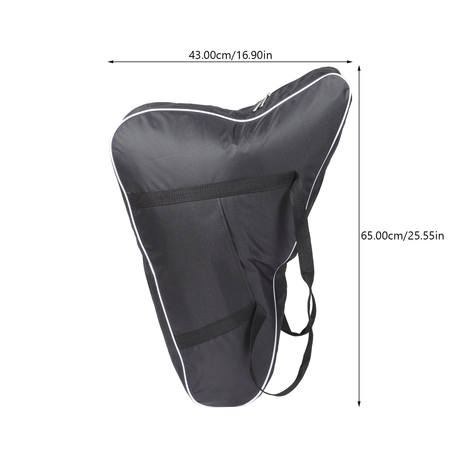 Jiandong lyre harp carrying bag Oxford Padded Harp Bag - Fits 15-19 Strings(25.98X20.08X5.51Inch)