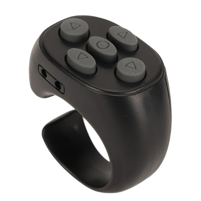 Anillo De Control Remoto, ABS Conexión Estable Bluetooth 5.3 APP Page Turner Para Ver Videos Cortos