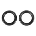 thumbnail image 2 of Car Inside Door Handle Trim Cover, Carbon Pattern Comfortable Touch Car Inner Door Handle Trim  For Vehicle, 2 of 8