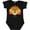 AB-Black, variant on Thanksgiving Pilgrim Turkey Holiday Boys or Girls Baby Bodysuit