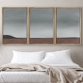 thumbnail image 2 of IDEA4WALL Framed Canvas Print Wall Art Set Pastel Watercolor Minimal Stormy Landscape Nature Abstract Modern Art Contemporary Decorative for Living Room, Bedroom, Office - 16"x24"x3 Natural, 2 of 5