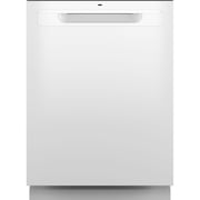 GE Top Control with Plastic Interior Dishwasher Sanitize Cycle & Dry Boost - GDP630PGRWW